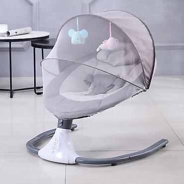 ormaric za kljuceve ikea: Električna ležaljka/ljuljaška za bebe sa baldahinom i mrežom protiv — 1