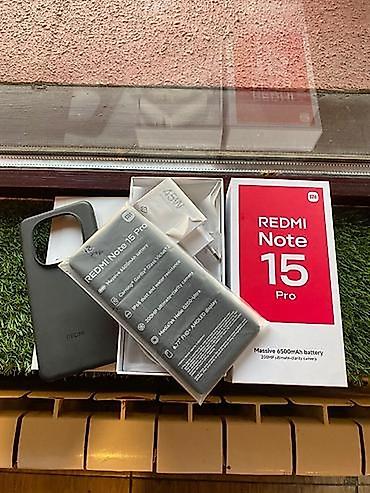samsung 7: Redmi Note 15 Pro – qutu məzmunu ilə birlikdə.kredit deyil barter — 1