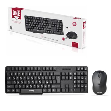 беспроводная клавиатура и мышь: Клавиатура+мышь Smartbuy SBC-236374AG-K – практичный набор для решения