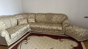 damla divan desti: Künc divan dəsti və kreslo Dəst tərkibi: - 1 ədəd L-formalı künc — 1