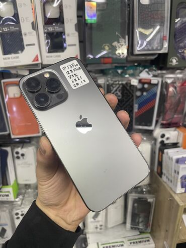 айфон цум бишкек: IPhone 13 Pro, Колдонулган, 128 ГБ, Кара, Заряддоочу түзүлүш, Коргоочу айнек, Каптама, Бөлүп төлөө менен, 83 %