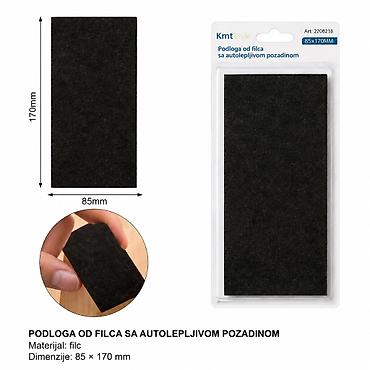 KMT Feltrasti pravougaoni jastučić za noge stola 2208218 Podloga od
