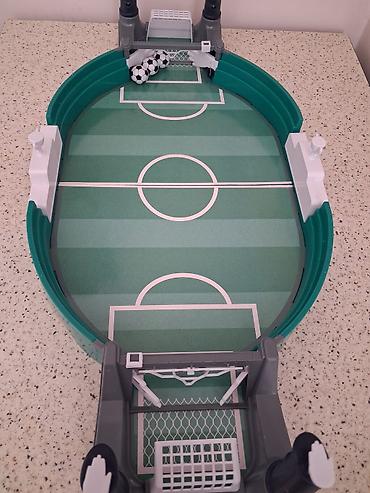 Спорт и отдых: Masaüstü futbol oyunu seti - Oval formalı mini futbol meydançası — 2