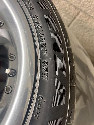 r17 honda: Колесо в сборе: летняя шина Bridgestone Potenza RE002 на легкосплавном — 3