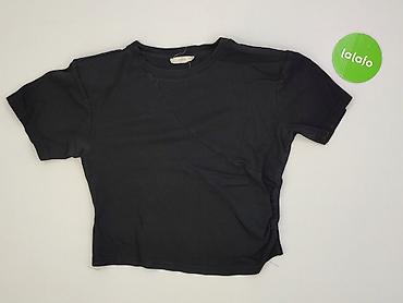 bluzki czarne basic: T-shirt damski, rozmiar M — 3