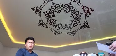 Натяжной потолок: Натяжной потолок Матовое, 3D потолки, Глянцевое — 18