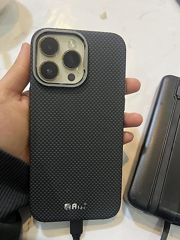 Apple iPhone: IPhone 14 Pro Max, Б/у, 128 ГБ, Золотой, Чехол, 85 % — 4