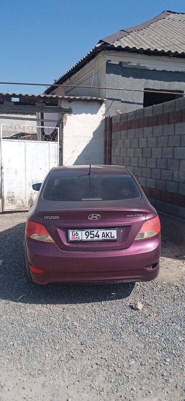 холодильник авто: Hyundai Solaris: 2011 г., 1.6 л, Механика, Бензин, Седан