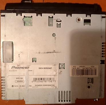 Автоэлектроника: Pioneer DEH-3050MP avtomobil maqnitofonu - Format dəstəyi: MP3, WMA — 3