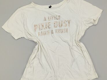białe t shirty pod marynarkę: T-shirt, SinSay, M (EU 38), condition - Good