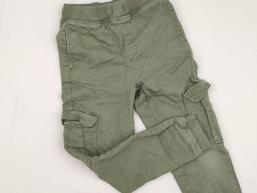 spodnie i koszula dla chlopca: Spodnie dresowe, H&M, 8 lat, 122/128, stan - Bardzo dobry