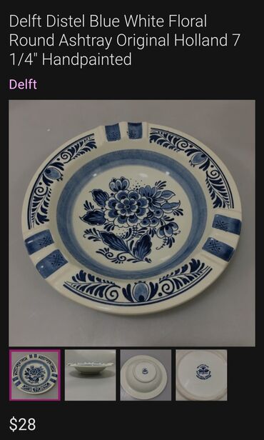 Ostali kućni dekor: Pepeljara, bоја - Šareno, Novo — 5