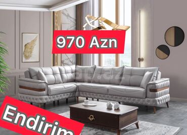 Divan və kreslo dəstləri: Yeni, Künc divan, Divan, Bazalı, Açılan — 19