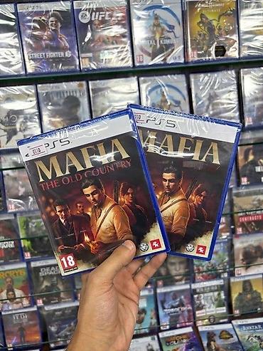 rdr 2 disc: PS 5 oyun diski "Mafia: The Old Country" 🔵 Disklər yeni, orginal — 1