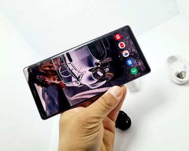 Samsung: Samsung Galaxy Note 9, Колдонулган, 256 ГБ, түсү - Кызгылт, 2 SIM