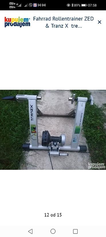 deciji trotineti: ZED Fahrrad Rollentrainer + TranzX trenažer za bicikl - Trenažer za — 8