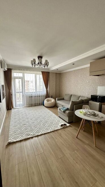 ак жол раздольное: 2 комнаты, 55 м², Элитка, 8 этаж, Евроремонт