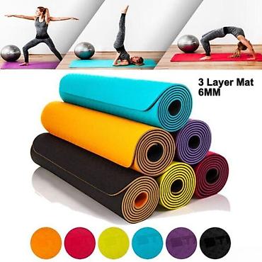 İdman və istirahət: Yoqa matlarıYoga Mat • Açiqlama: Yoqa ve aerobika mesqleriüçün ideal — 1