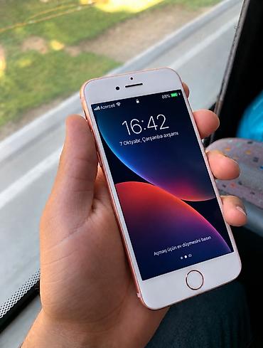 iphone 12 teze: IPhone 7, 32 GB, Rose Gold, Barmaq izi — 1