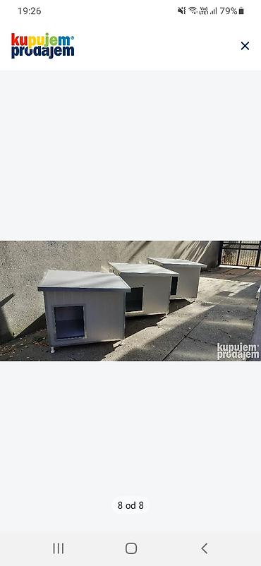 silikonske cipele za pse: Termoizolovane kućice za pse – aluminijumska konstrukcija - — 1