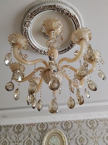sud sagan pompa: Çılçıraq, 8 lampa, Keramika — 6