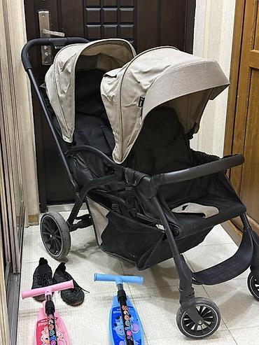 Uşaq dünyası: Əkizlər üçün araba, Kidilo, İşlənmiş, Yaş: 30 ay, Ünvandan götürmə — 2