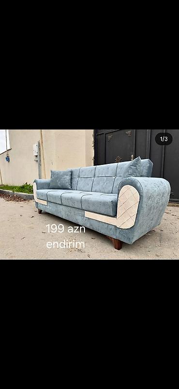 Divanlar: Çevrilə bilən divan – çoxfunksiyalı model - Oturacaqdan yataq — 8