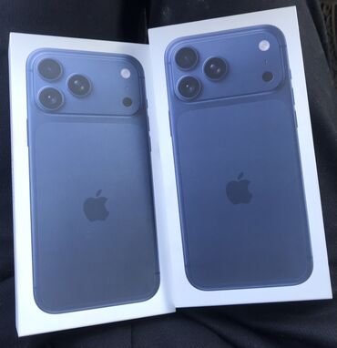 редми к70 ультра: IPhone 17 Pro Max, Жаңы, 512 ГБ, Көк, Куту