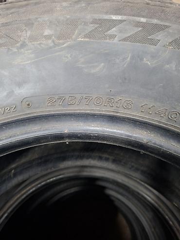 70: Шины 275 / 70 / R 16, Зима, Б/у, Комплект, Внедорожные (АТ/МТ), Япония, Bridgestone — 3