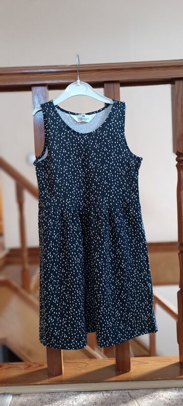 детская юбка: Детское платье, цвет - Черный, Новый
