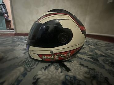 helmet: Мотошлем HNJ Helmets (фулл-фейс) - Тип: закрытый шлем (full-face) с — 1
