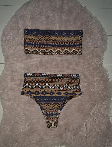 tankim: Kupaci dvodelan,dupli sloj,bandeau top gornji deo i dubok struk donji — 2