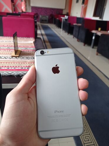 2 ci el telefon qiymetleri: IPhone 6, 32 GB, Gümüşü, Zəmanət