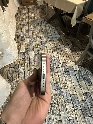 iphone xs gəncə: IPhone 15 Pro, Gümüşü, Face ID — 3