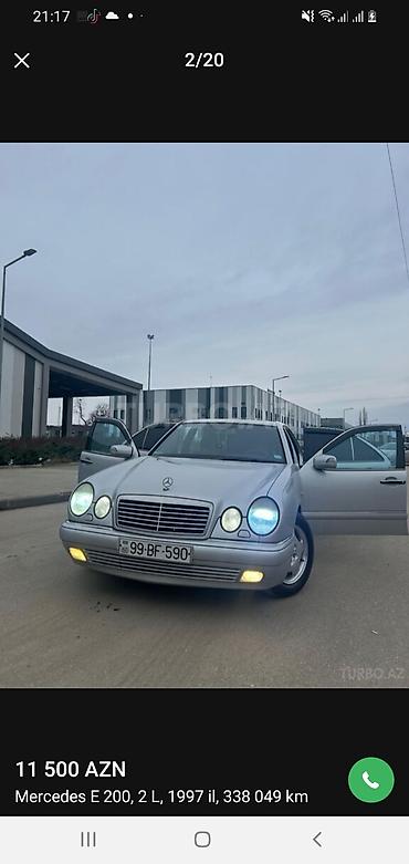 bmw x5 e53: Mercedes-Benz E 200: 2 l | 1997 il Sedan — 2