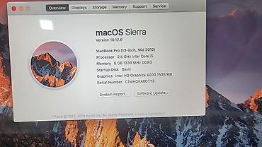 Apple MacBook: Apple MacBook Pro 13" (Mid 2012) – gümüş alüminium korpus, qara — 5