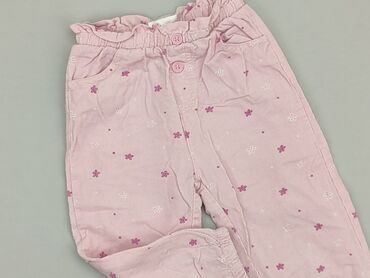 sukienka letnia pudrowy róż: Baby material trousers, 12-18 months, 80-86 cm, So cute, condition - Very good