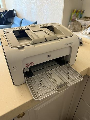 Printer və kseroks aparatları: HP LaserJet P1005 mono lazer printer - Növ: A4 ölçülü mono (qara-ağ) — 8