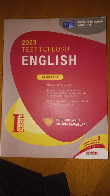 DİM və Abituriyent nəşrlərindən dərs vəsaitləri dəsti - 2023 Test