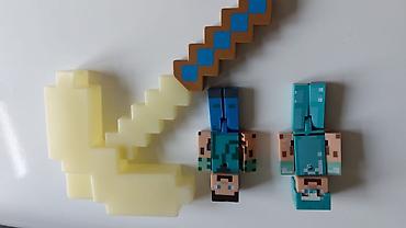 Oyuncaqlar: Minecraft kvadrat Steve oyuncaglari cizixnandi ve biraz defekt var — 1