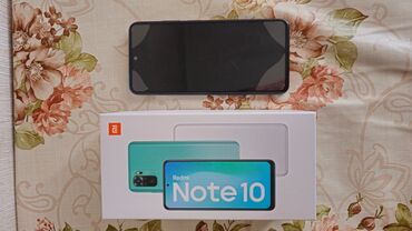 Xiaomi: Xiaomi, Redmi Note 10, Б/у, 64 ГБ, цвет - Синий, 2 SIM