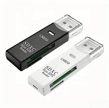 bmax tablet: Mini čitač kartica SD TF 2 u 1 NOVO. OPIS PROIZVODA: 2 u 1 USB 3.0 — 4
