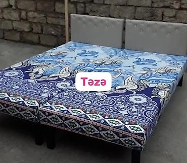 taxt ortuyu: Təzə çarpayılar. 1 nəfərlik çarpayılar 60manat. 2 nəfərlik taxt — 5