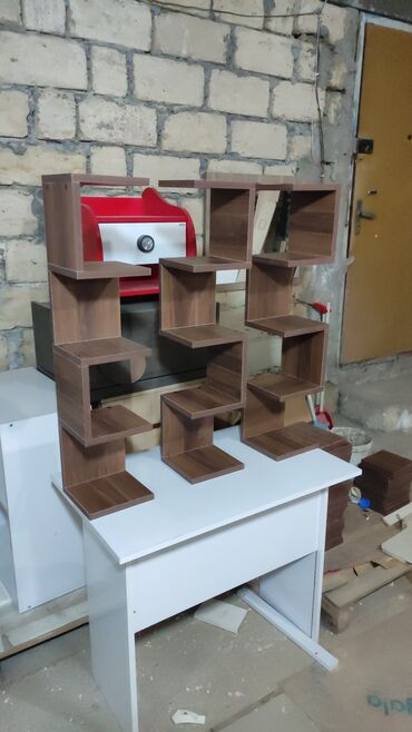 Rəflər: Dekorativ rəf, Corner shelf — 8