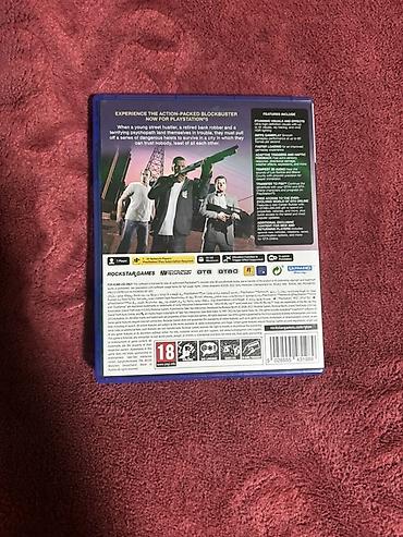 Video oyunlar və konsollar: Məhsul: Grand Theft Auto V (GTA V) – PlayStation 5 disk versiyası • — 2