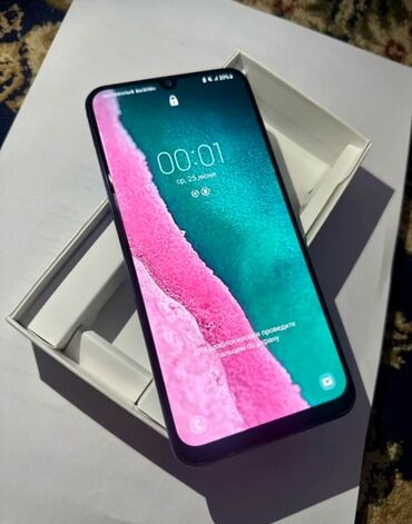 redmi 9c nfs: Samsung Galaxy A50, Колдонулган, түсү - Көк, 2 SIM