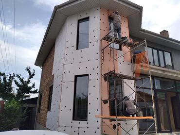 Фасадные работы: Ремонт фасада, Утепление фасада, Фасадный декор | Балясины, Лепнина | Базальт, Penoplex, Пенополистирол Больше 6 лет опыта — 9