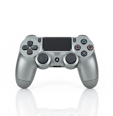 джойстики dualshock: Беспроводной геймпад Sony DualShock 4 (серебристый) - Совместимость — 1