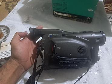 sit ustu monitor: Panasonic NV-VX10EN VHS-C videokamera - SlimVision LCD seriyası - — 5