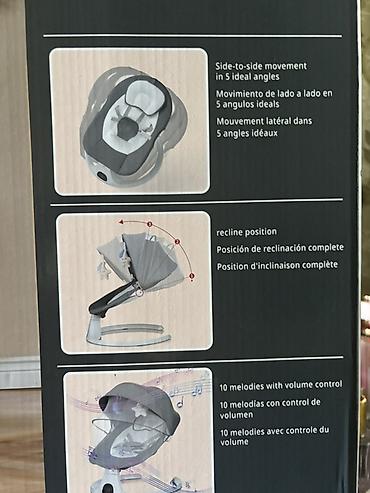 mebel satıram: 3-in-1 Multi-Functional Baby Swing – körpə yelləncəyi, bouncer və — 2